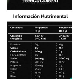 Bebida Hidratante En Polvo 360gr. Electroblend. B Life Sabor Limonada