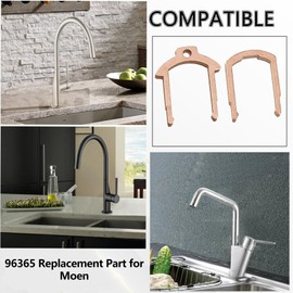 96365 Retainer Clips Replacement Part for Moen,fits Moen 1200 & 1225,1225b cartriges Retainer Clips,for Moen Shower Valve Retainer Clips,for Moen Cartridge Retainer Clips