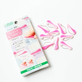 Clover CL57-400 One-Touch Training Pin, Pack of 10, Pink