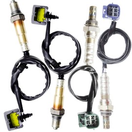 higherbro 4pcs Upstream + Downstream Oxygen Sensor Kits for 2005-2006 Nissan Xterra/Frontier/Pathfinder 4.0L