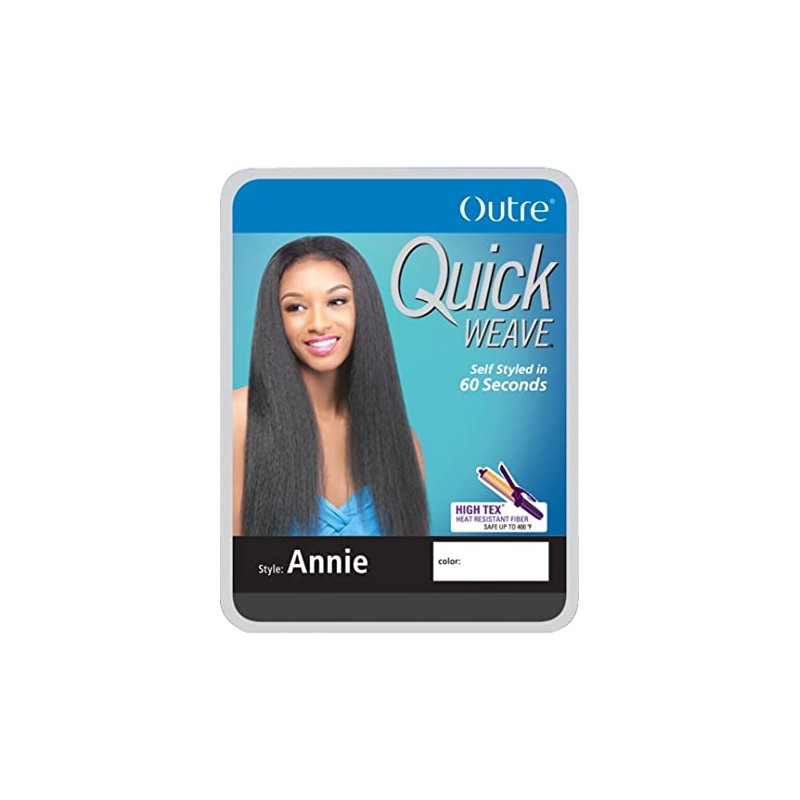 Outre ANNIE S1B/30 - QUICK WEAVE SYNTHETIC HAIR HALF WIG