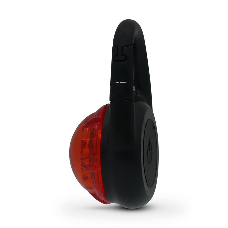 Waterproof Clip-on Flashing Light | Bright LED Adventure Light for