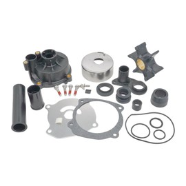 Boat Marine 5001595 Water Pump Impeller Kit with Housing for Johnson Evinrude V4 V6 V8 75 90 105 115 120 130 135 140 150 175 200 225 250 HP Outboard Motor Replace 435929 18-3315