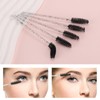 Tbestmax 50 Pcs Disposable Mascara Wands, Crystal Eyebrow Spoolies Brush