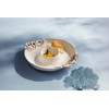Mud Pie Oyster Chip And Dip Bowl Set; 2" x