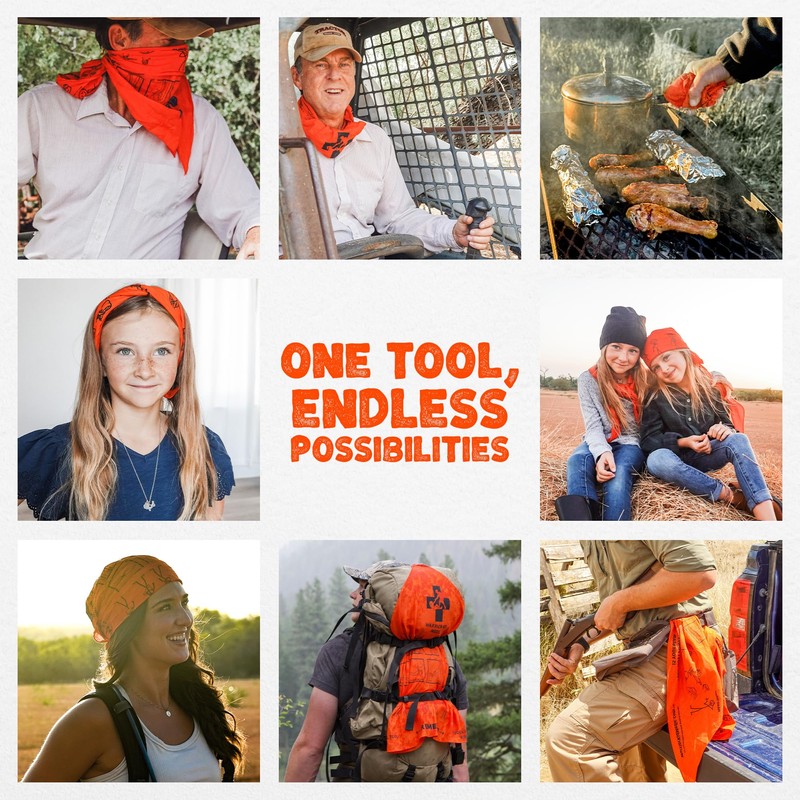 Multi Tool - Tourniquet, Triangle Bandage, Arm Sling, Pressure Bandage