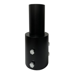 Slip Fitter Light Pole Adapter - for 3 inch Round Pole, 2 3/8 inch Round Tenon Adapter for Led Parking Lot Lights Shoebox Street Post Light Metal Outdoor Mount Bracket