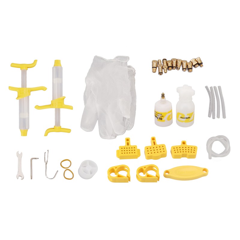 Disc Brake Bleed Kit Durable Plastic Easy Operation Box Packed