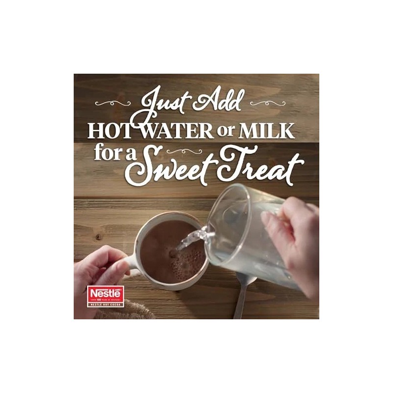 Nestle Hot Cocoa No Sugar Added Fat Free Rich Chocolate