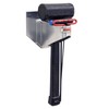 Extreme Max 5001.6638 Universal Wall-Mount Aluminum T-Handle Tool Holder for