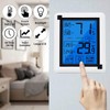 DollaTek Large-screen LCD Touch Digital Thermometer And Hygrometer Backlight Comfort