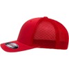 1955 Belair Convertible Outline Design Flexfit Trucker Mesh Fitted Cap