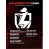 Sposuit M12x1.5 Lug Nuts - Replacement for 2006-2024 Honda Civic,