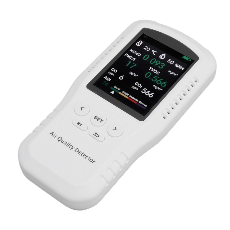 USB Air Quality Tester High Accuracy with 3.2in LCD PM2.5