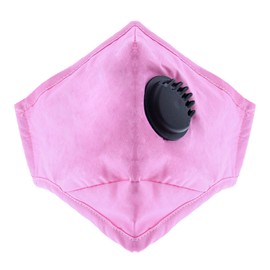 Zac's Alter Ego Non Medical Floral Print Breathable Cotton Face Mask with Valve