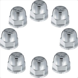 ジェットイノウエ(JET INOUE) スターマークナットカバー 41MM ABS 8個入 メッキ 500491