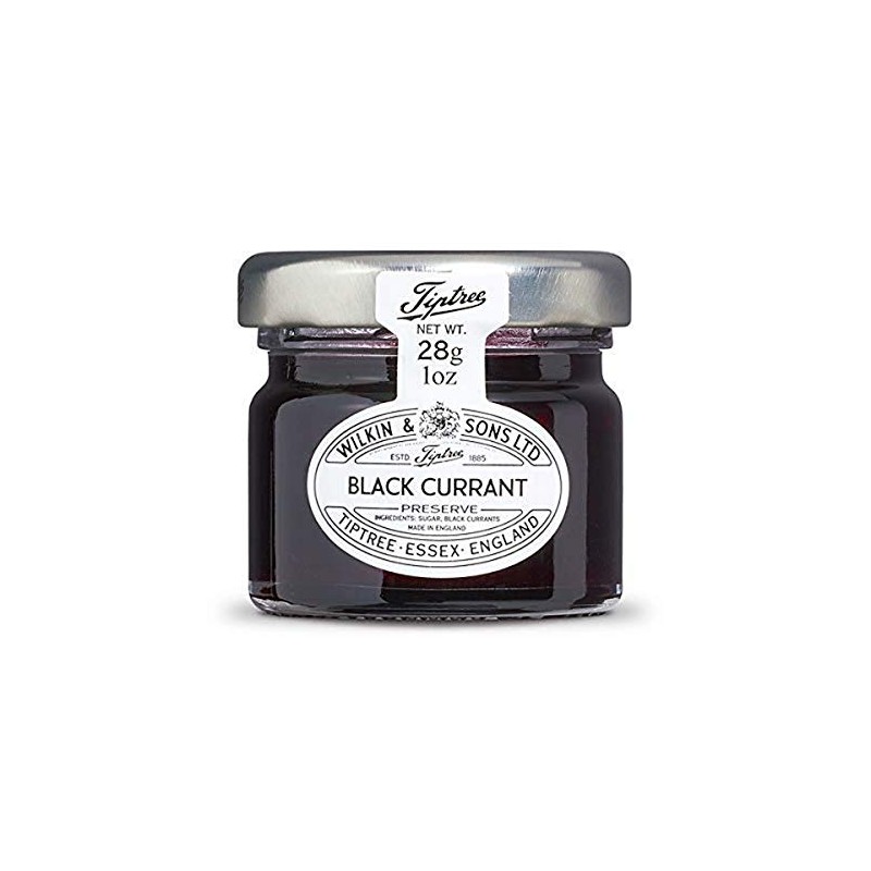 Tiptree Black Currant Preserve Minis, 1 Ounce (Pack of 72)