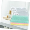 VICASKY 3Pcs African Exfoliating Bath Net Back Scrubber Sponge for
