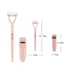 Eyelash Comb with Stainless Comb Eyelashes Eyebrow Brush Separator Cosmetic