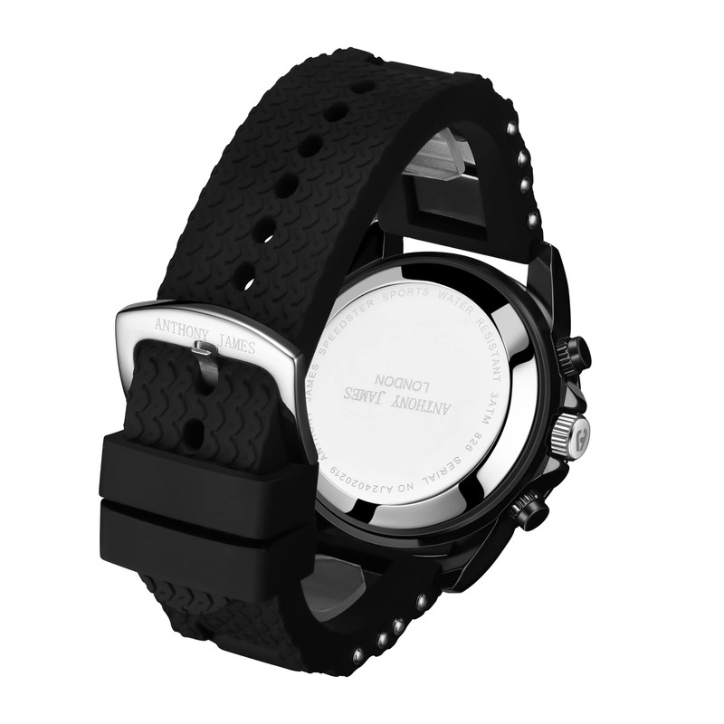 Anthony James Speedster Tactical Watch for Men - Hand Assembled