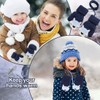 Unisex Children's Gloves with Split Fingers Kids Gloves Knitted Children's
