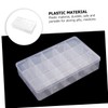 Vaguelly 1pc Box Storage Box Multi Grids Divider Bead Storage