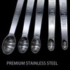 BIDEX Measuring Spoons Set, Small Measuring Spoon 1/64, 1/32, 1/16,