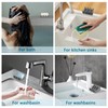 Coipdfty Self Draining Soap Dish,Silicone Suction Cup Soap Holder, Bathroom