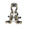 AJ Tack Men's Antique Brown Pirate Skull Spurs