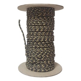 2.0mm High Strength Vectran Cord – Woodland Camo | Low-Stretch, Abrasion-Resistant Tactical & Spearfishing Line, 100FT. Spool