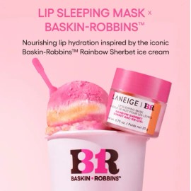 Laneige Lip Sleeping Mask Intense Hydration with Vitamin C, Baskin Robbins, 0.7 oz, New