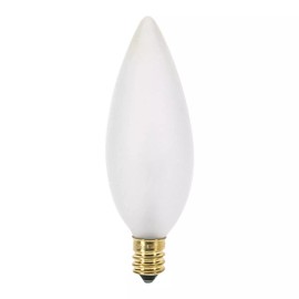 Satco 25W Frost Torpedo Bulb