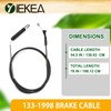 Yiekea 133-1998 Blade Engagement Cable for Toro Timemaster 30 inch