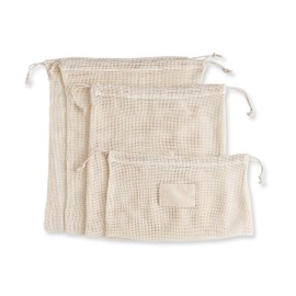 Beyond Gourmet 22029 Reusable Bags, Produce, Beige