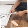 Kichvoe 4pcs Wooden Wedges for Door and Window Installation Triangular