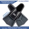 Aqua Speed Short Flippers For Adults And Children, High Tech