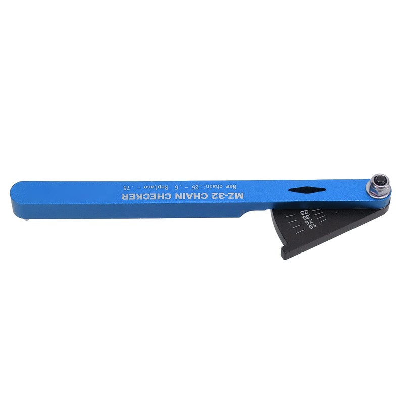 Bike Chain Checker, Long Service Life Refined Aluminum Alloy Multifunctional