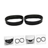 TEHAUX 2Pcs VR Glasses Frame Scratch Rings for Rift Comfortable