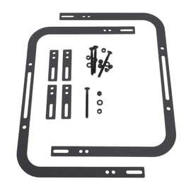 Sunicon Mattress Stabilisers, Mattress Holder Against Slipping, Mattress Holder Against Slipping, Made of Metal, Non-Slip Mattresses Stop, Adjustable for Metal Bed Frame