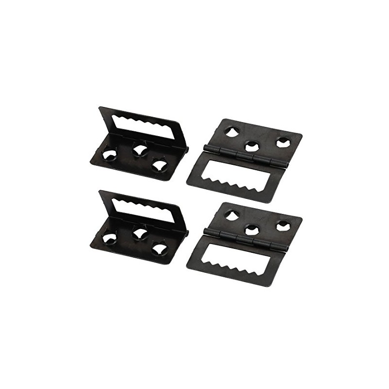 Sourcingmap 32mmx20mmx5mm Photo Picture Frame Back Hinge Backplane Buckle Black