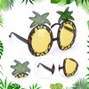 FUIPVGI 3 Pieces Pineapple Glasses Pineapple Sunglasses Novelty Party Sunglasses
