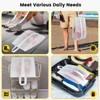 Vorspack Shoe Bags for Travel - 4 Pack Large Transparent