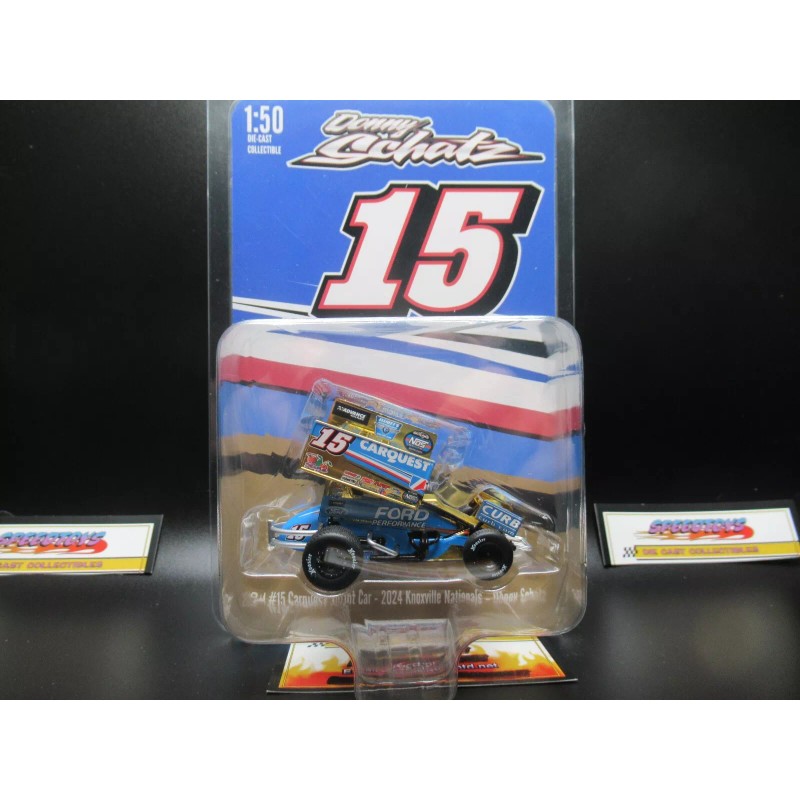 Acme 2024 DONNY SCHATZ GOLD CHROME CARQUEST 50th KNOXVILLE SPRINT