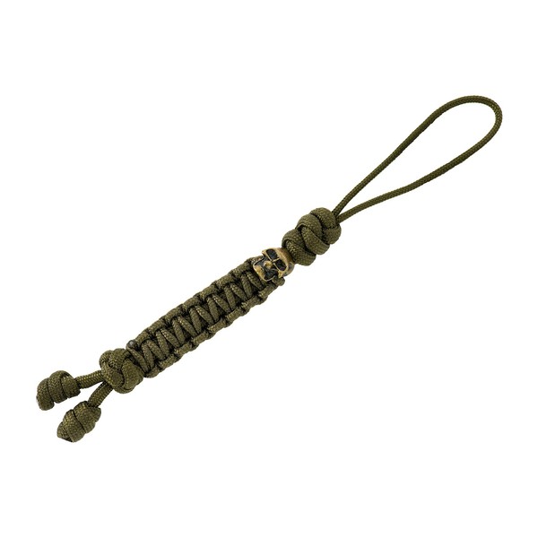 M-Tac Skull Knife Lanyards with Beads - Paracord Lanyard - Tactical Lanyard for Knife - Loopy Snake