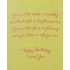 American Greetings Birthday Card for Girl (Unicorn)