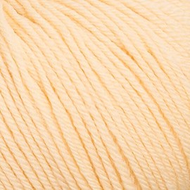 3 Skein La Mia 100% Merino Wool yarn, Total 150g.Each 1.76 oz(50g)/191 Yrds(175m) Super Soft, Fine-Sport,Turkish Yarn (Beige, 3-Skein)
