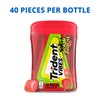 Trident Vibes SOUR PATCH KIDS Redberry Sugar-Free Chewing Gum, 40