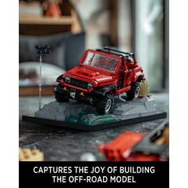 Nifeliz Wrange Pick-up car Model Building Set, Unique Off-Road Car Building Toy for Adults, Display Model Set for Adult Gift Giving (1,993 PCS, NF10281)