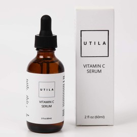 Vitamin C 20% + Hyaluronic Acid, Beauty Serum, 2.0 fl oz (60 ml), Vitamin C Derivative, Hyaluronic Acid, 12 Types of Beauty Ingredients! 98% Naturally Derived