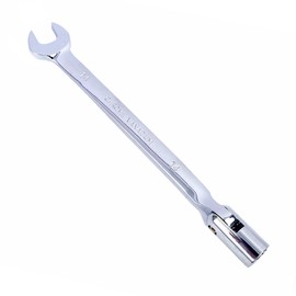 Vokenforu 14mm Socket Spanner, Ratchet Combination Wrench, Hardened Chrome Vanadium Steel Open End Spanner Metric